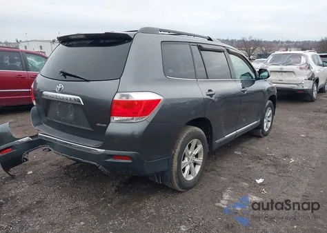 2011 Toyota Highlander Se V6 из США, поврежденный, VIN 5TDBK3EH3BS085922